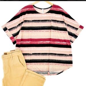 NWT Dear Scarlett poncho style top